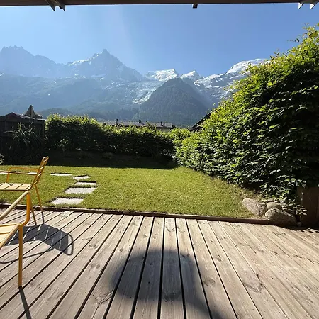 Le D'alice Vue Montblanc Chalé