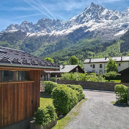 Le D'alice Vue Montblanc Chalet Chamonix