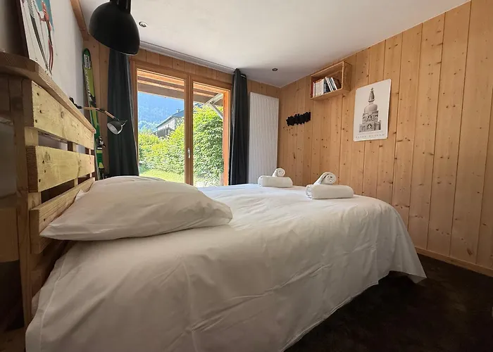 Le D'alice Vue Montblanc Chalé Chamonix